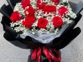 11朵圆鲜花花束寓意什么（11朵花束图片）