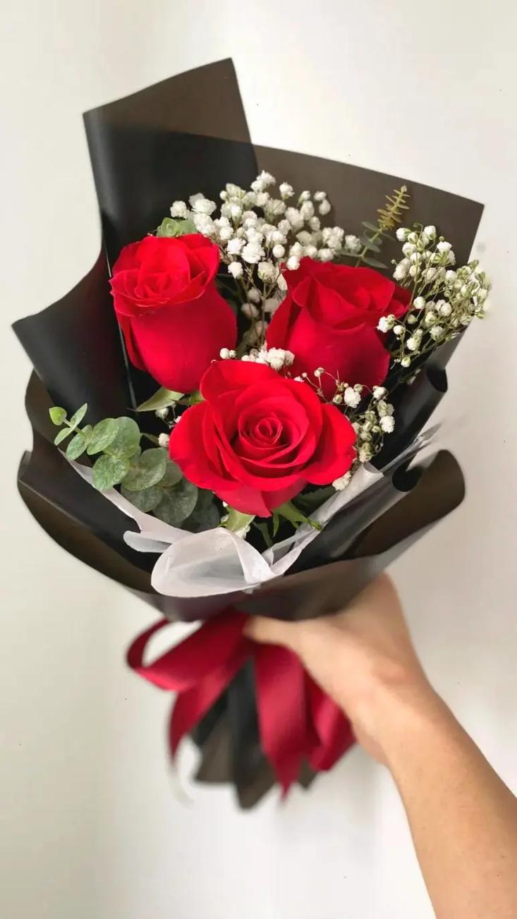 3朵红玫瑰生日鲜花寓意(3朵红玫瑰的花语是什么)-第2张图片-花花知道网 3朵红玫瑰生日鲜花寓意(3朵红玫瑰的花语是什么)-第2张图片-花花知道网