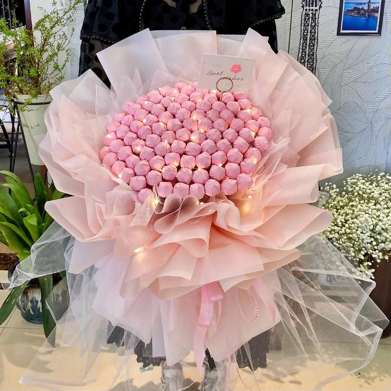 99朵棒棒糖鲜花花束寓意(199颗棒棒糖花束)-第1张图片-花花知道网 99朵棒棒糖鲜花花束寓意(199颗棒棒糖花束)-第1张图片-花花知道网